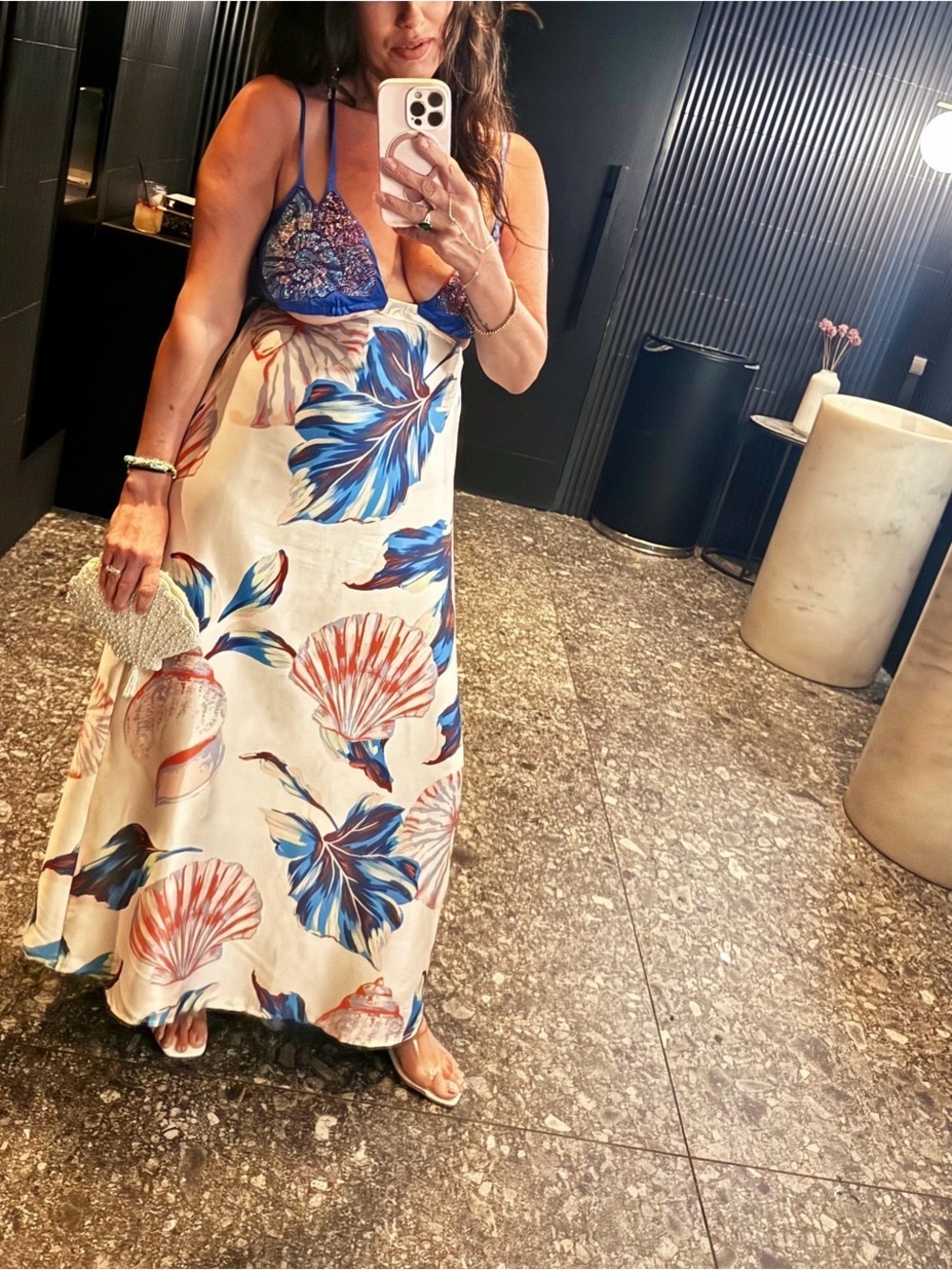 Anthropologie Celandine Shell Comber Midi Dress - Picture 3 of 4